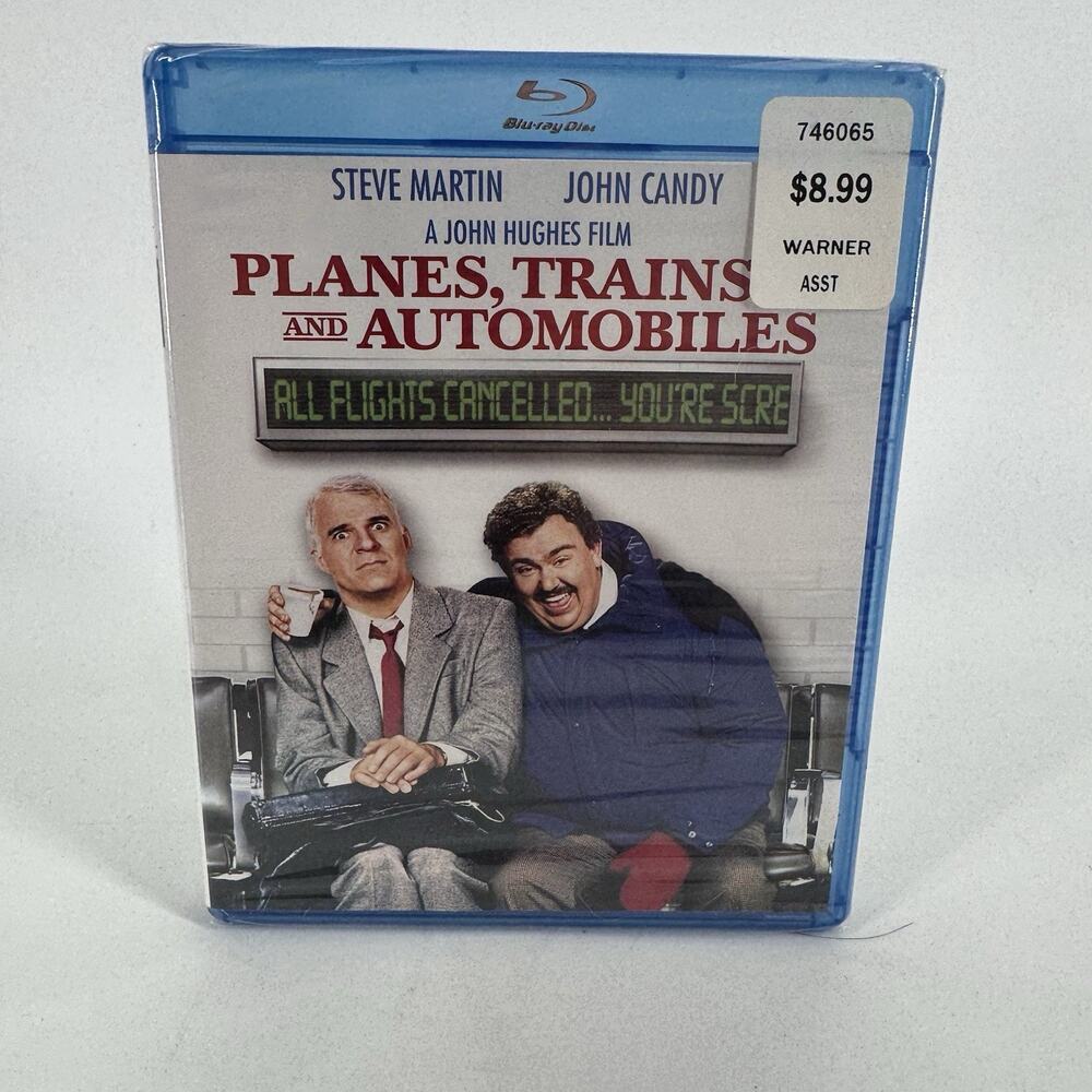 Planes, Trains And Automobiles SEALED (Blu-ray/DVD) Steve Martin, John Candy,